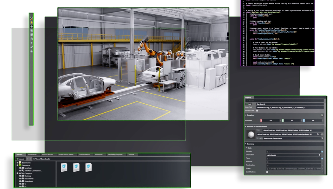 AI-generated 3D models and environments