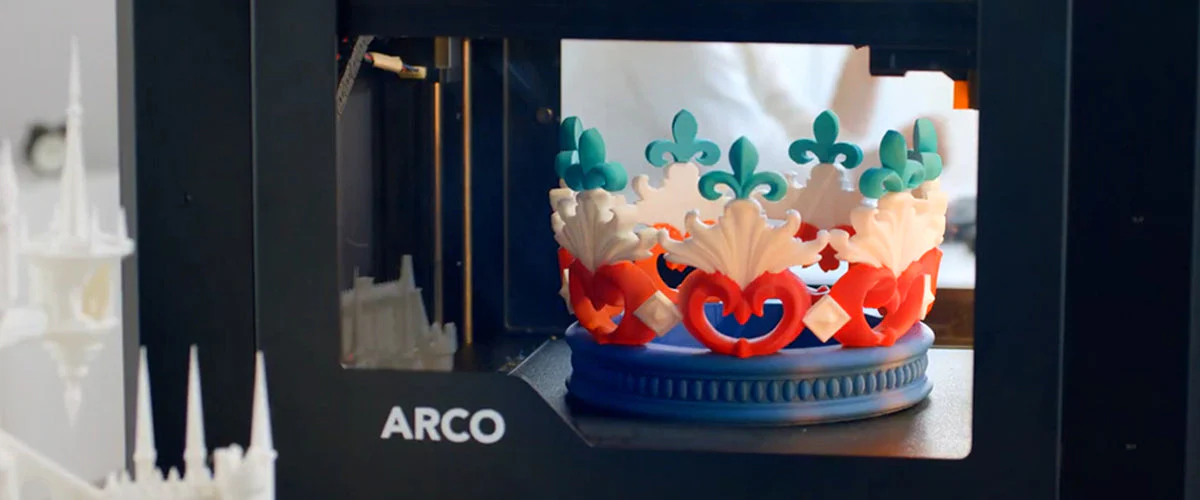 AI-generated designs optimized for 3D printing
